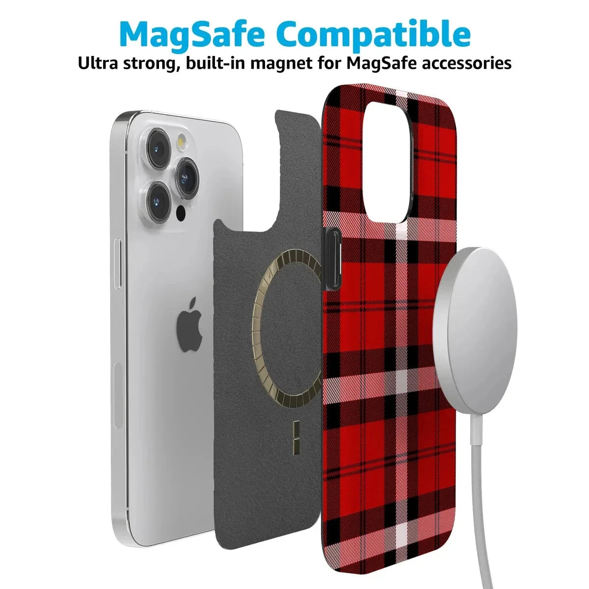 As if! | Red Plaid Case