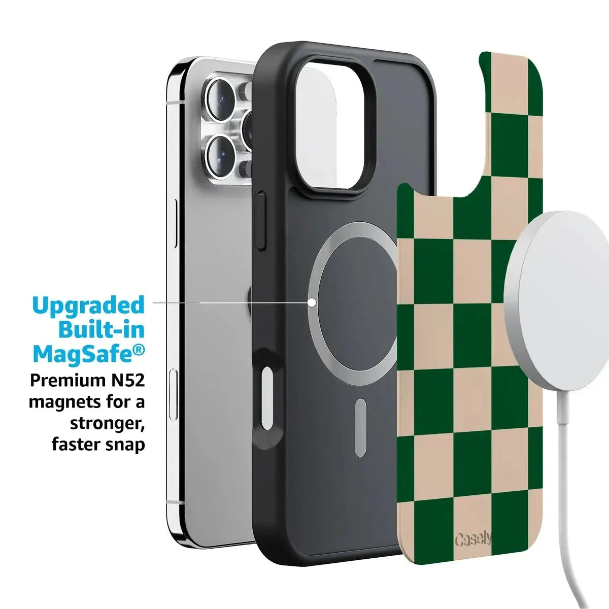 Fit Check | Green Checkerboard Case