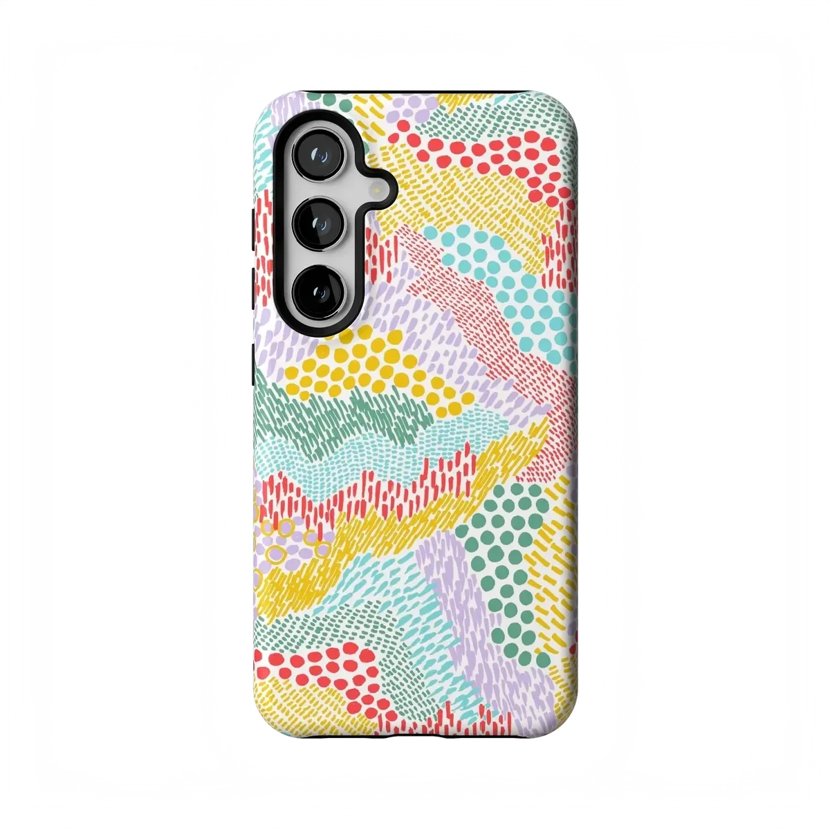 Color Me Happy | Pattern Colorblock Case