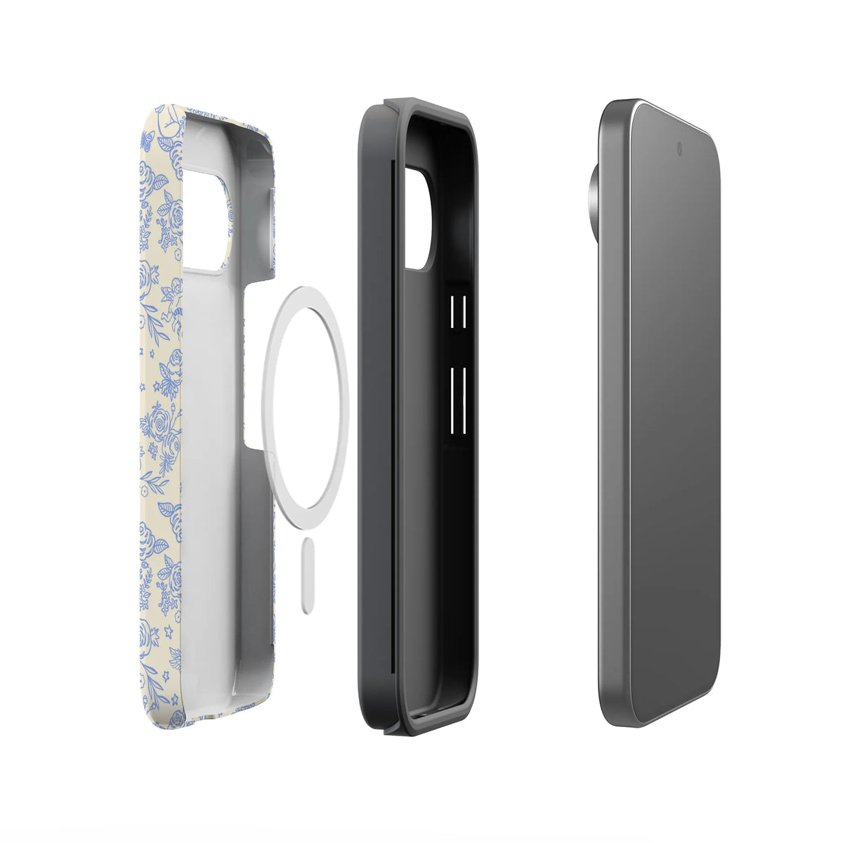 Cupid's Canvas | Periwinkle Floral Case