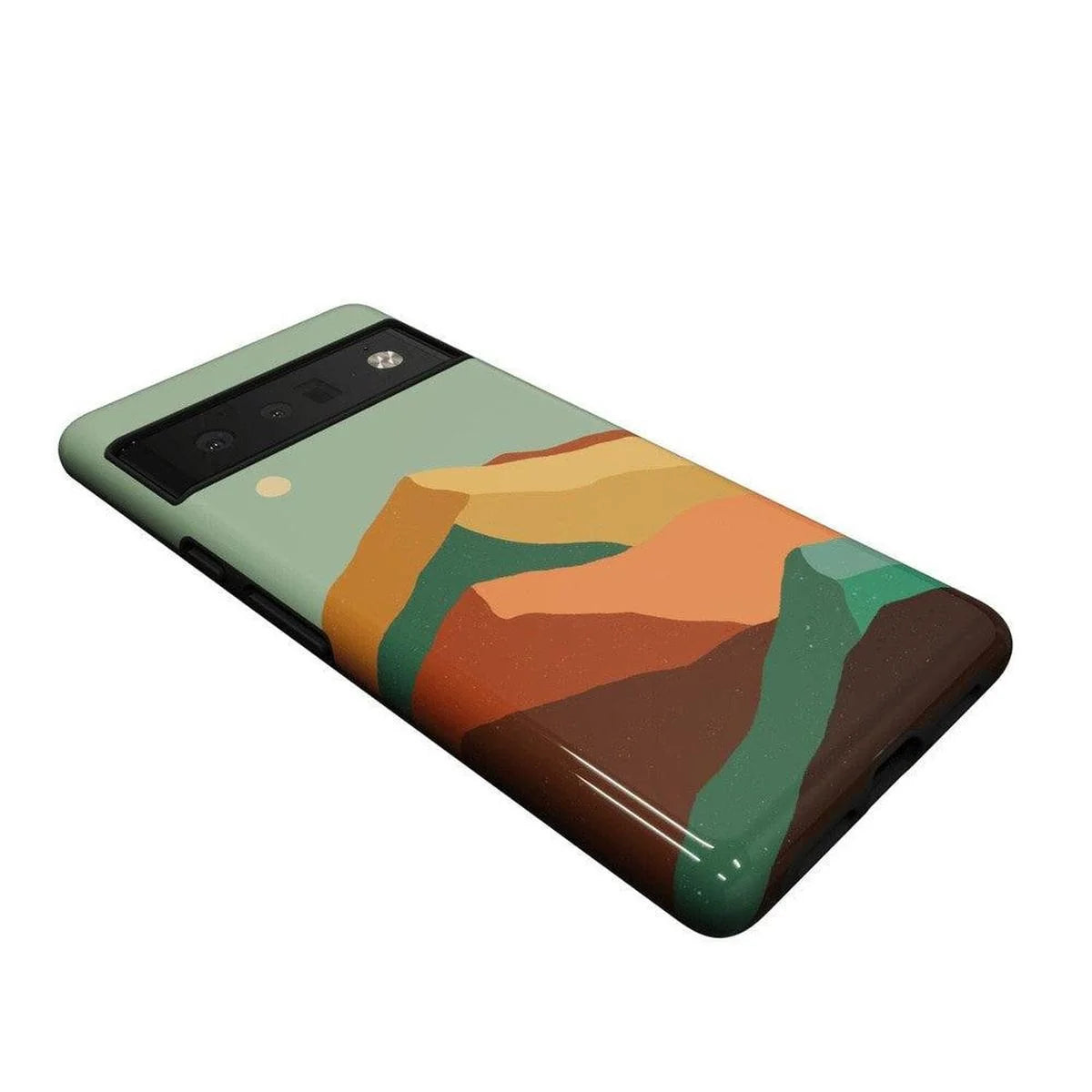 Endless Peaks | Colorblock Mountain Google Pixel Case
