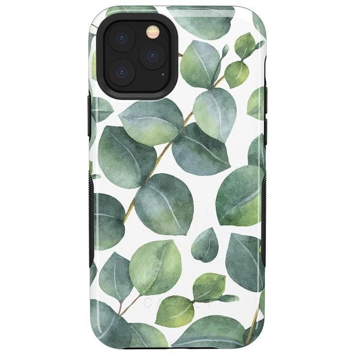 Leaf Me Alone | Green Floral Print Case