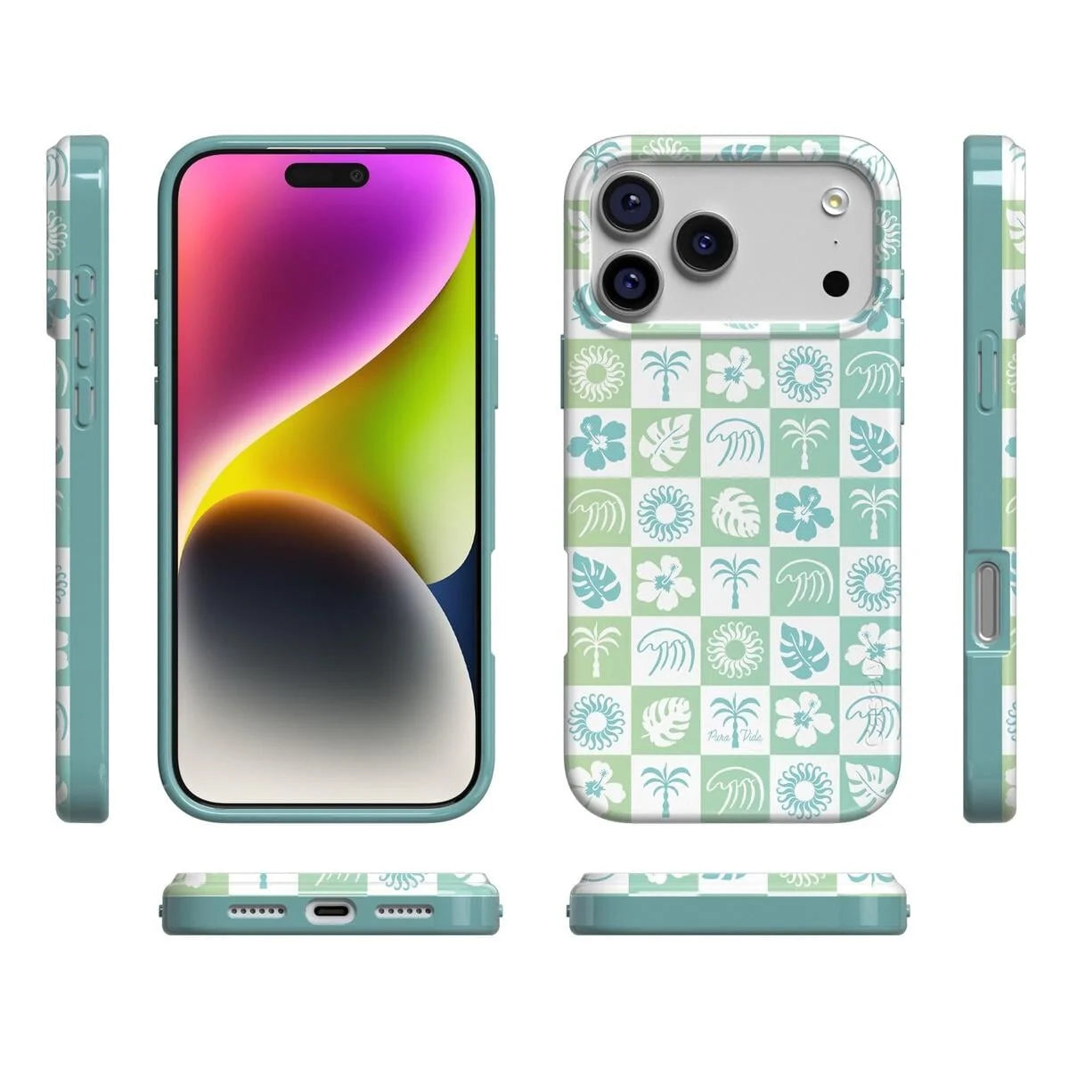 Coastal Checkers | Pura Vida Case
