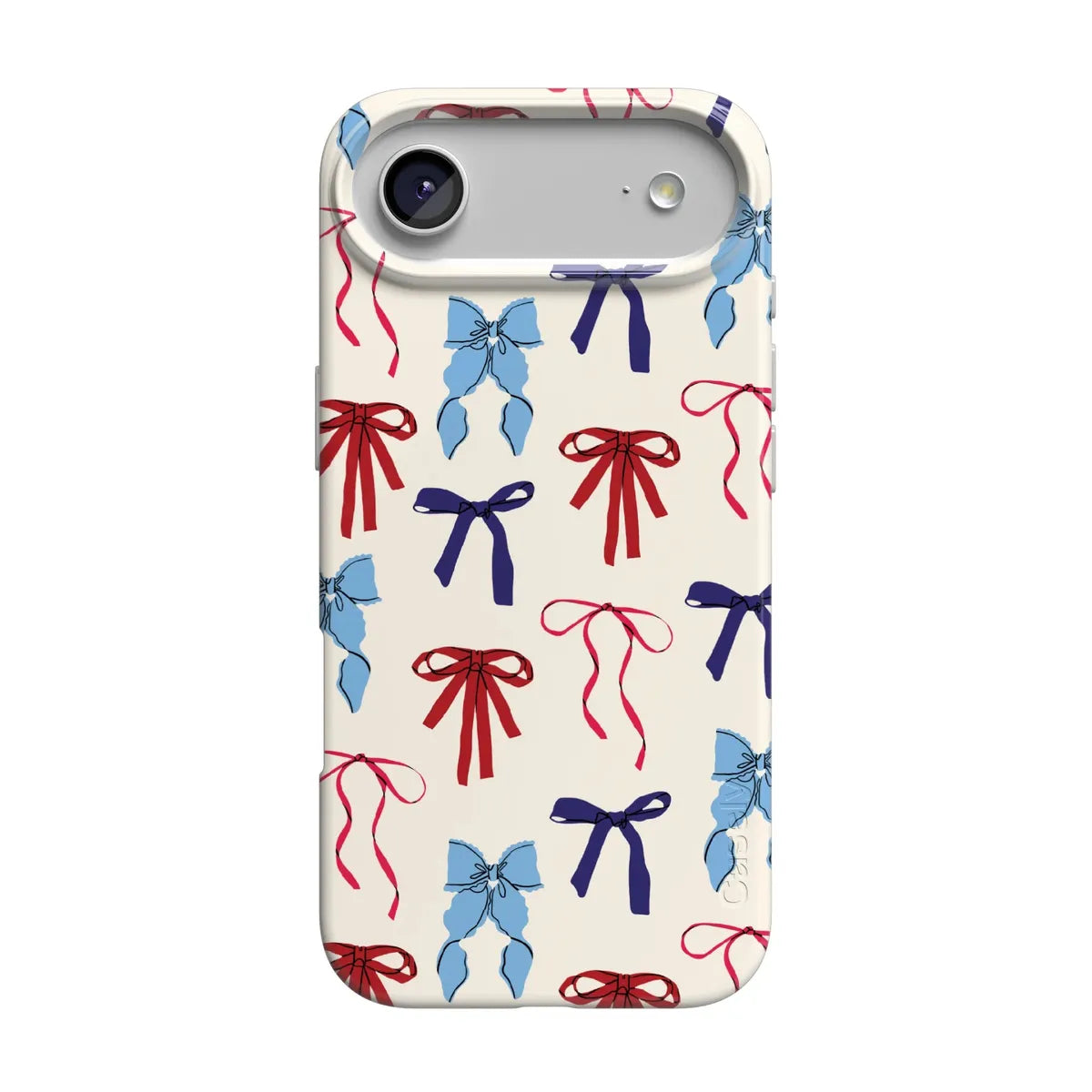American Girlie | Red White & Blue Bows Case