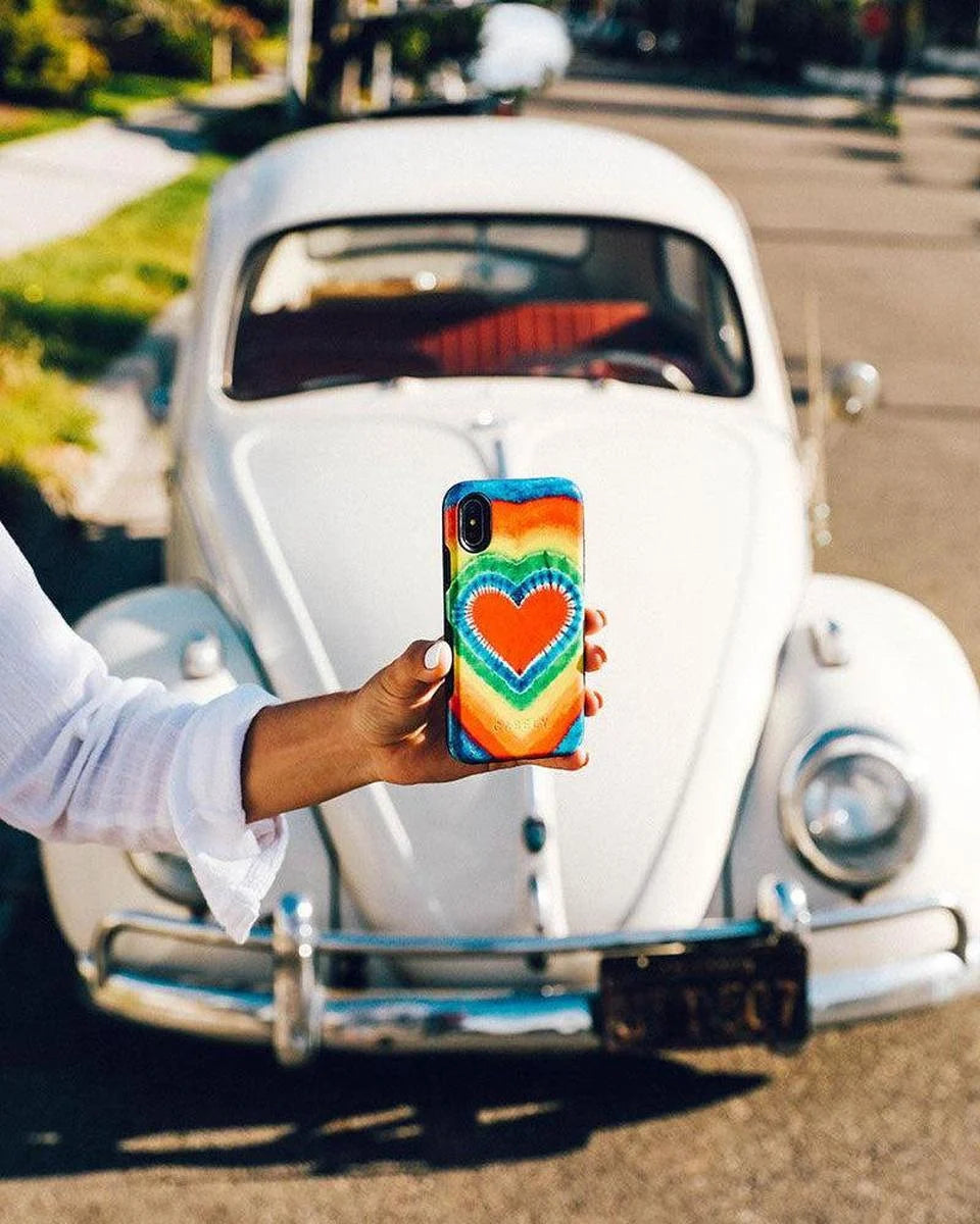I Heart Tie Dye | Rainbow Heart Case