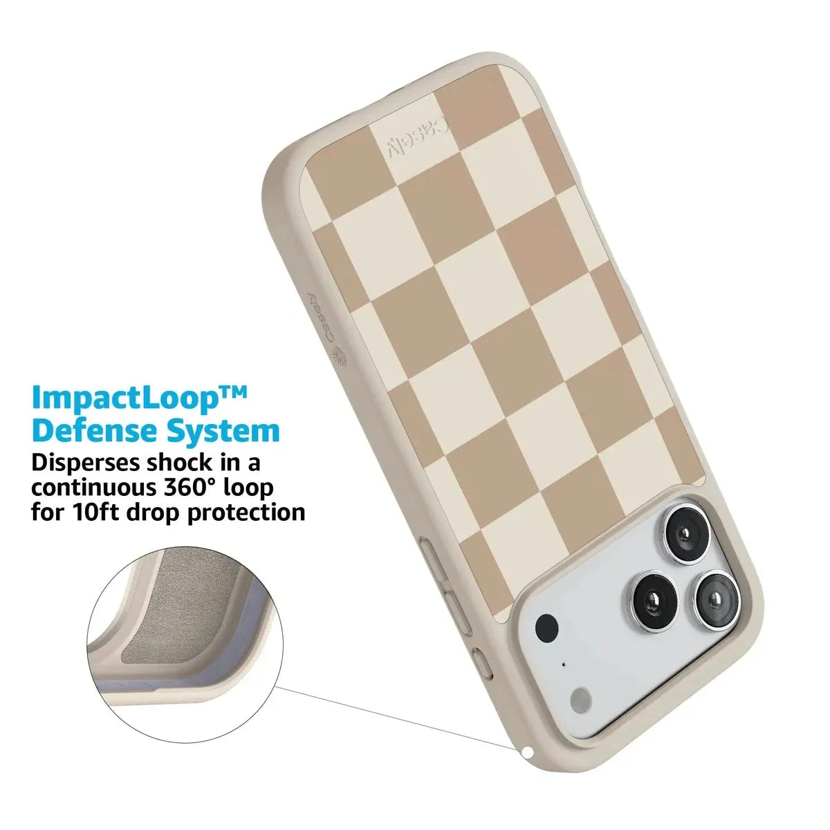Fit Check | Neutral Checkerboard Case