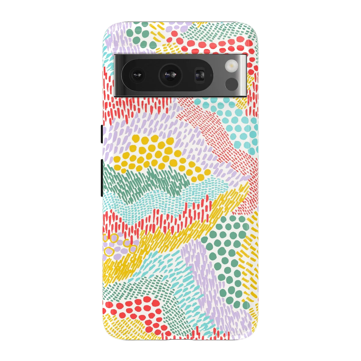 Color Me Happy | Pattern Colorblock Case