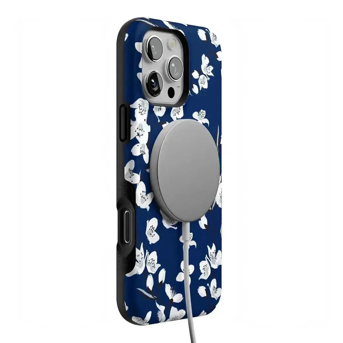 Floral Forest | Navy Cherry Blossom Floral Case