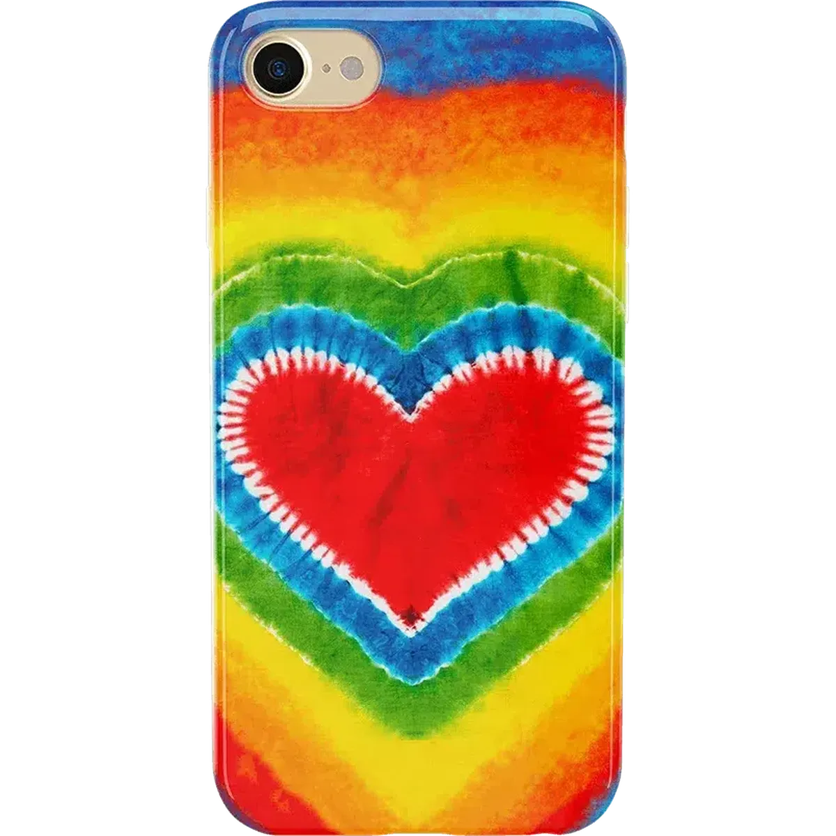 I Heart Tie Dye | Rainbow Heart Case