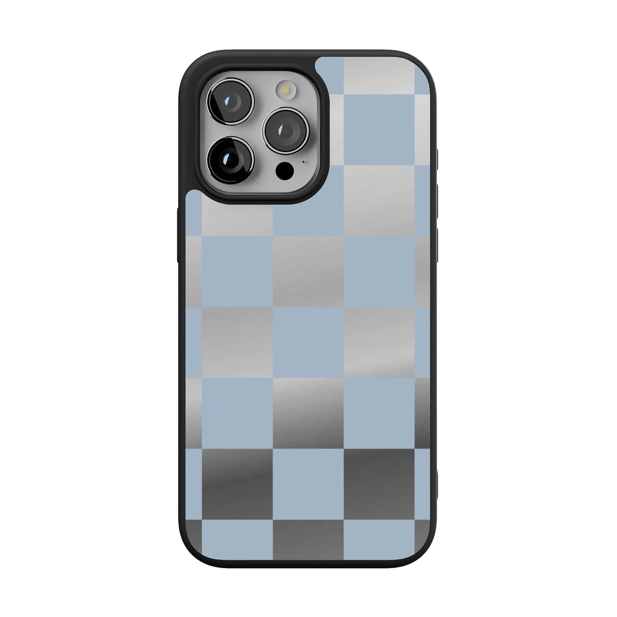 Fit Check | Light Blue Checkerboard Case