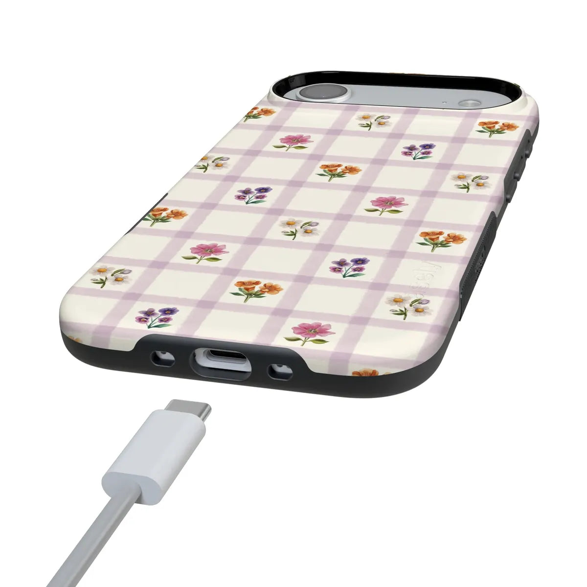 Meadow Check | Floral Gingham Case