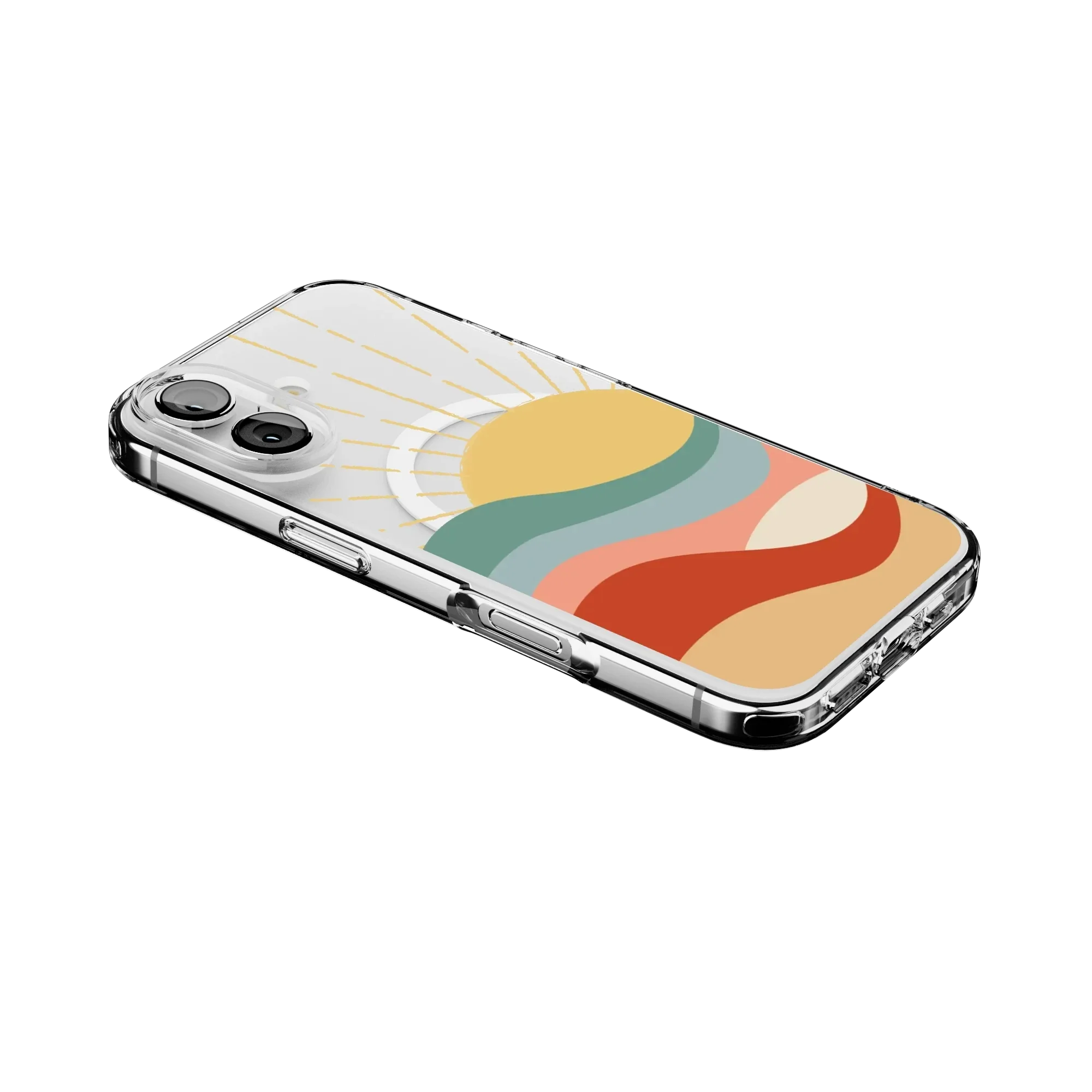 Here Comes the Sun | Colorblock Sunset Case