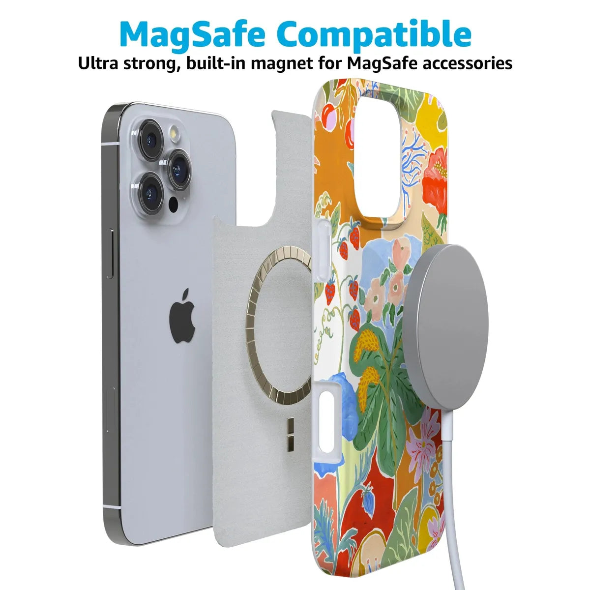 Botanical Blooms | Floral Patchwork Case