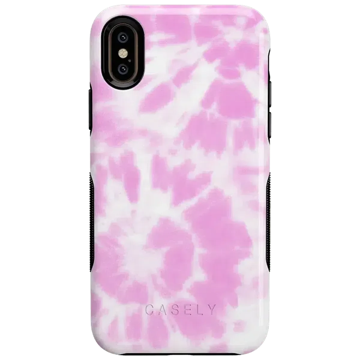Down for Whatever | Light Pink Tie Dye Case
