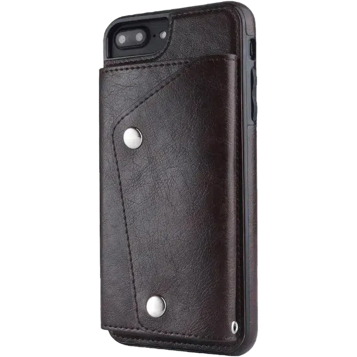 Brown Vegan Leather | Wallet Case