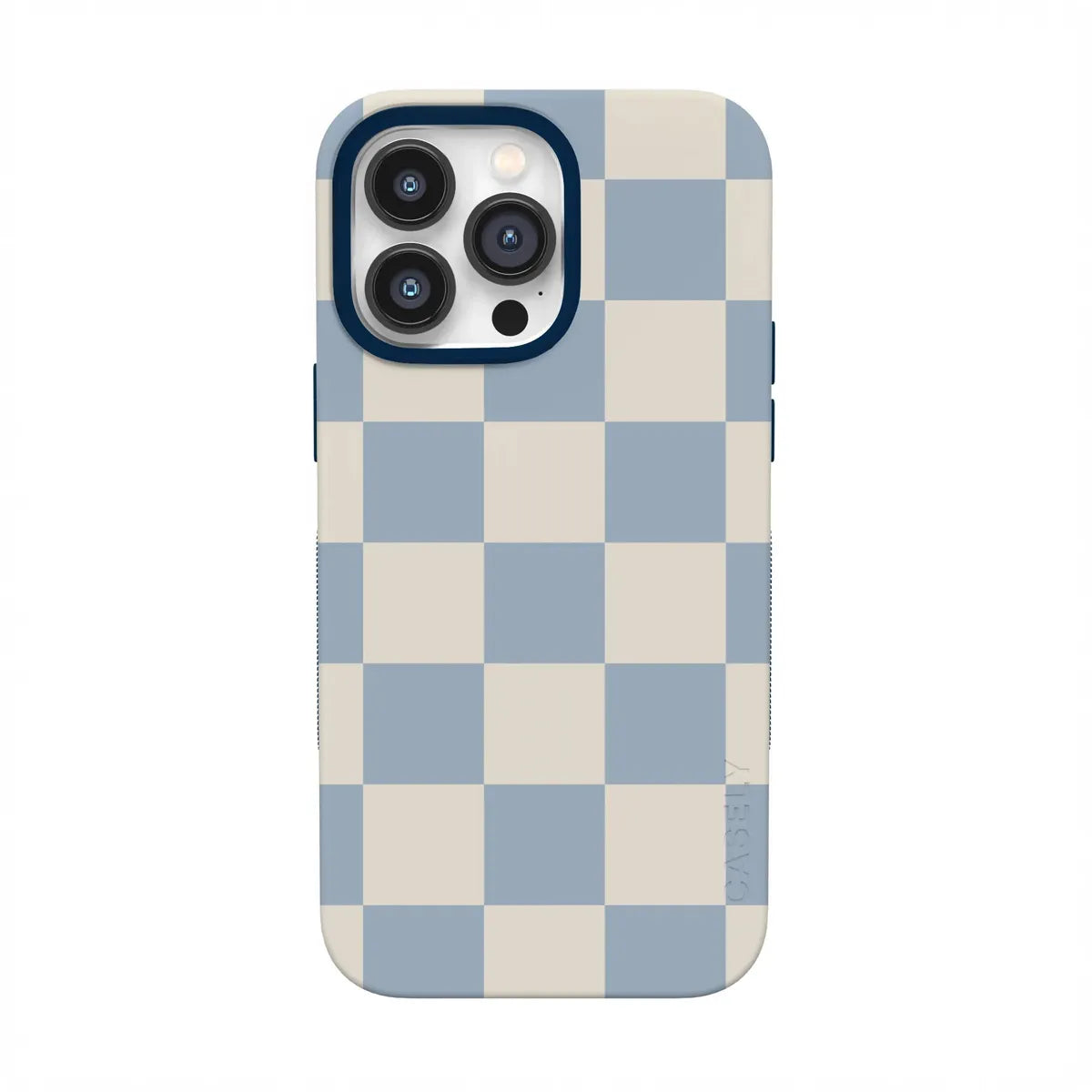 Fit Check | Light Blue Checkerboard Case