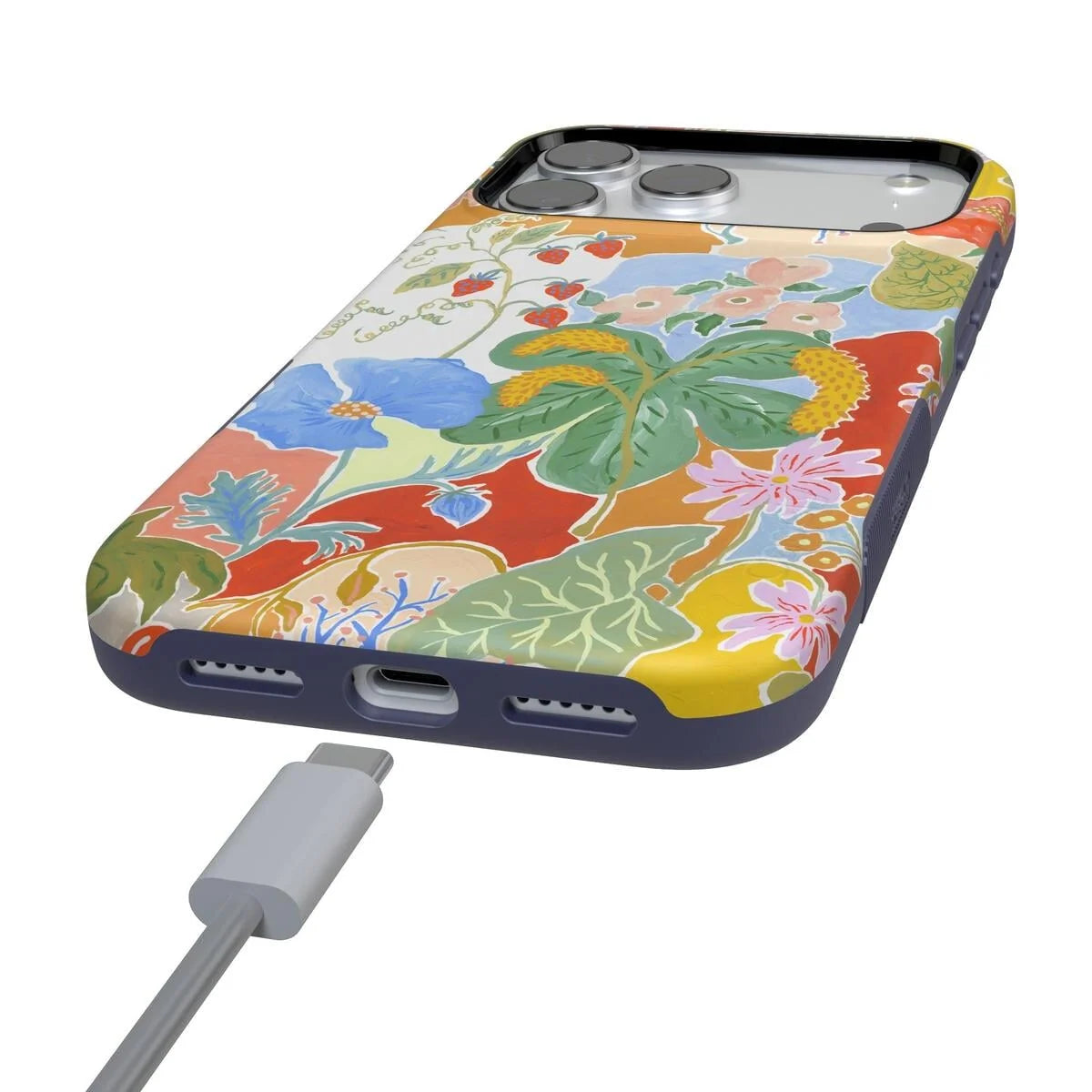 Botanical Blooms | Floral Patchwork Case