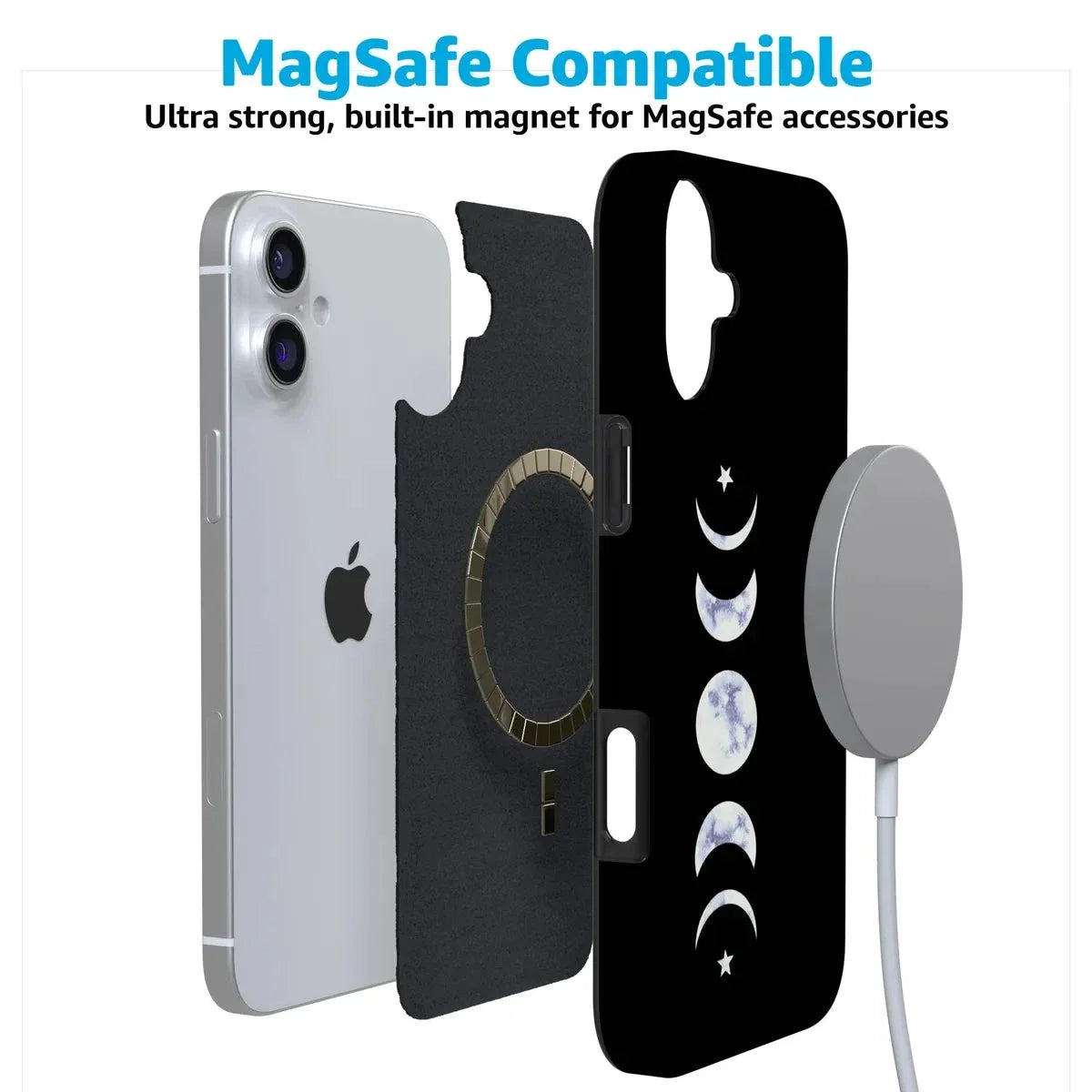 It's Just a Phase | Marble Moon Case