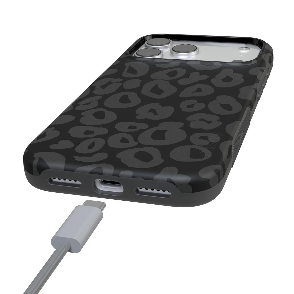 Into the Wild | Black Leopard Case