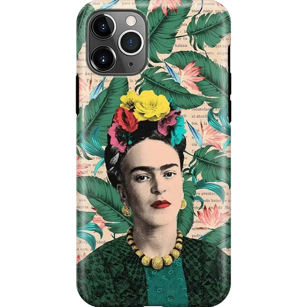 Find Your Muse | Frida Kahlo Portrait Floral Case