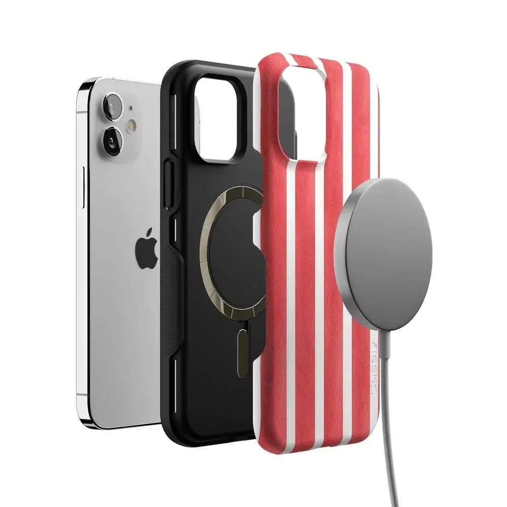East Coast Summer | Red Stripes Case