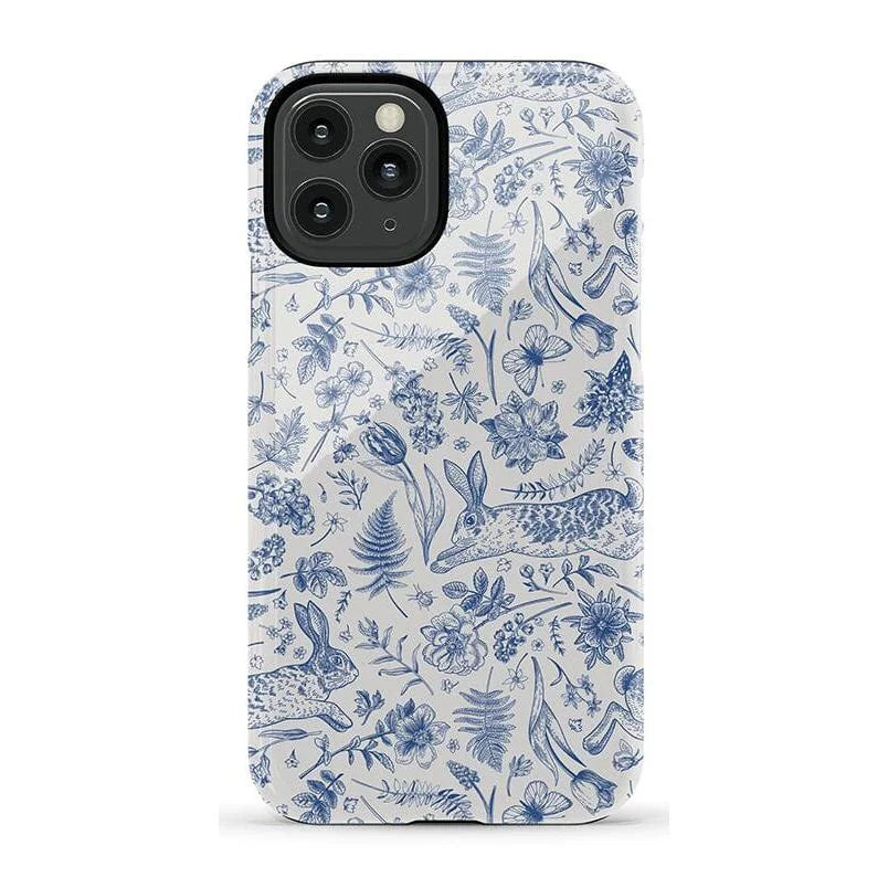 Hop & Bloom | Bunny Toile Case