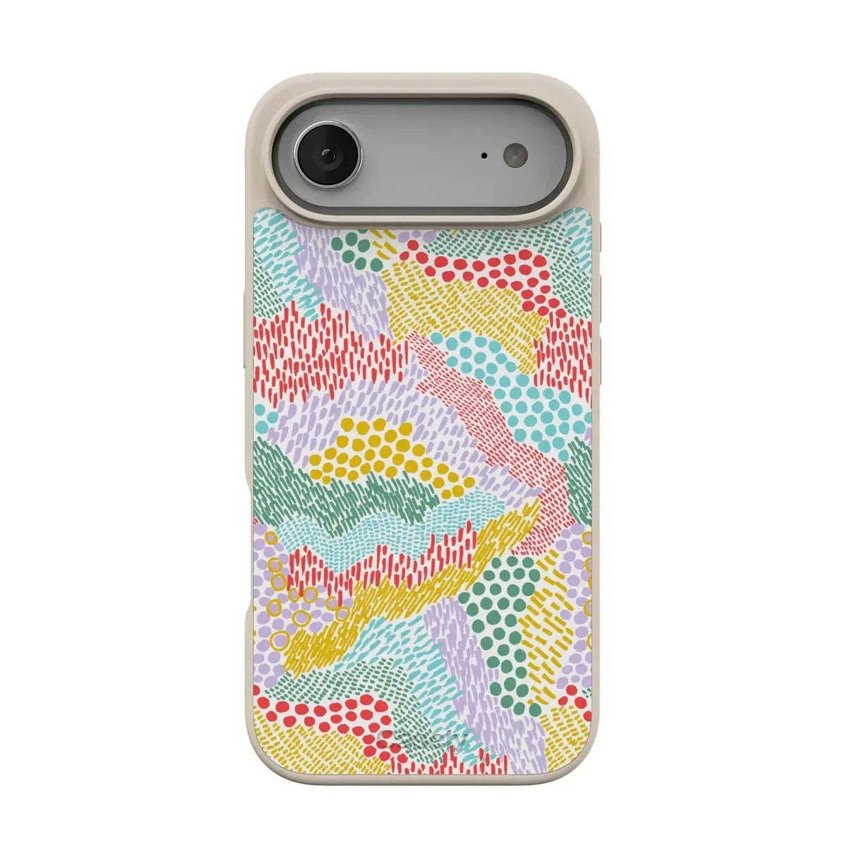 Color Me Happy | Pattern Colorblock Case