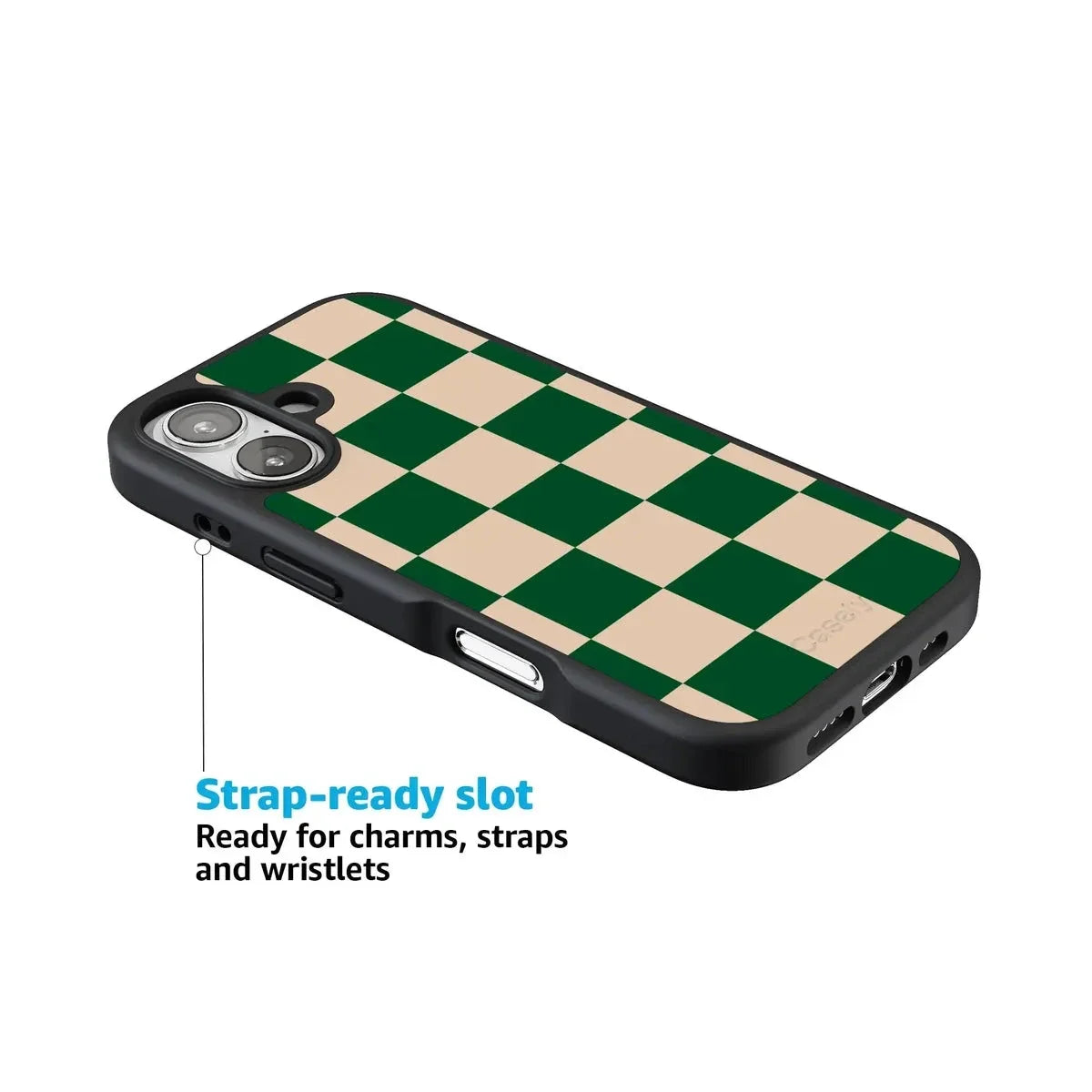 Fit Check | Green Checkerboard Case