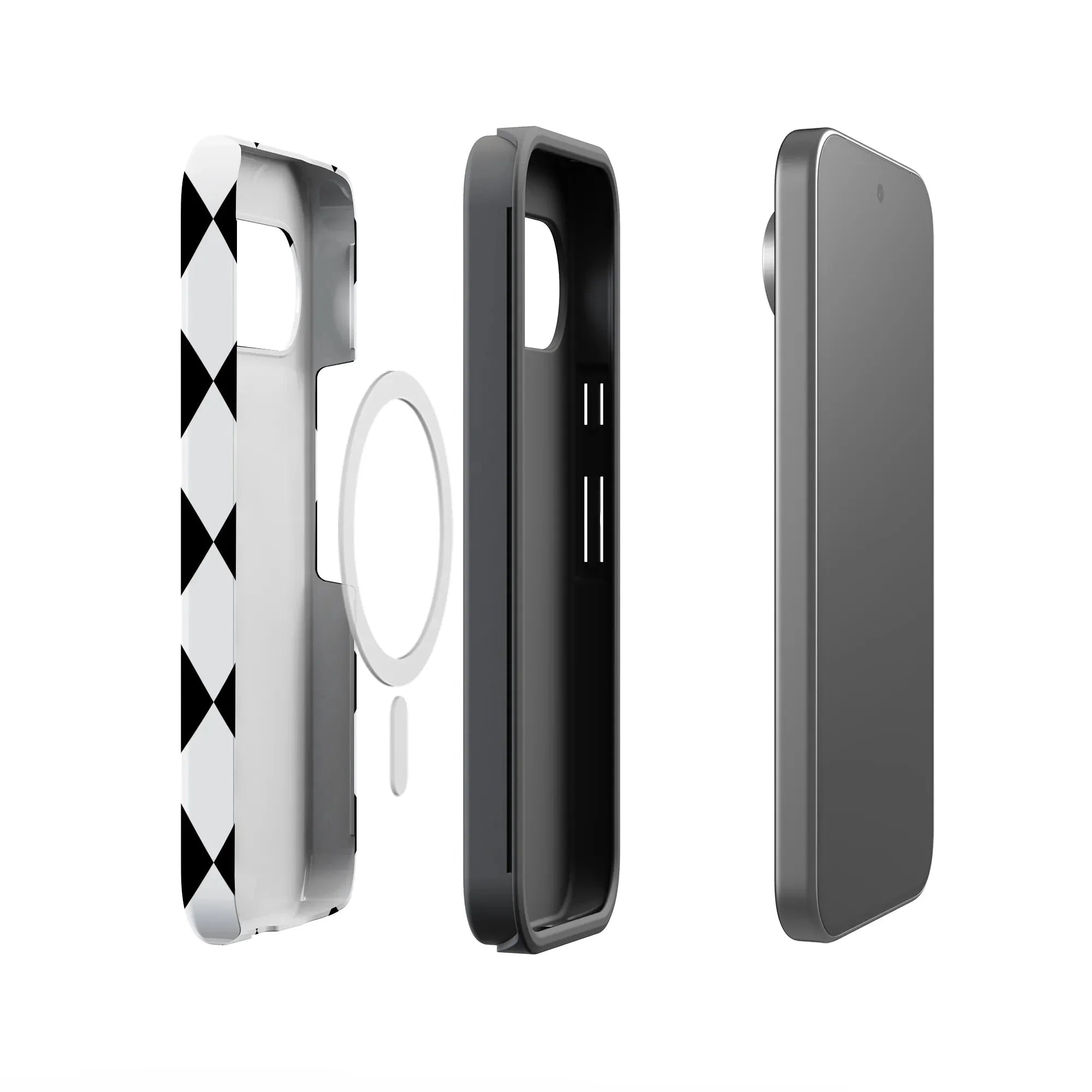 Black Checkerboard | High Contrast Design Case