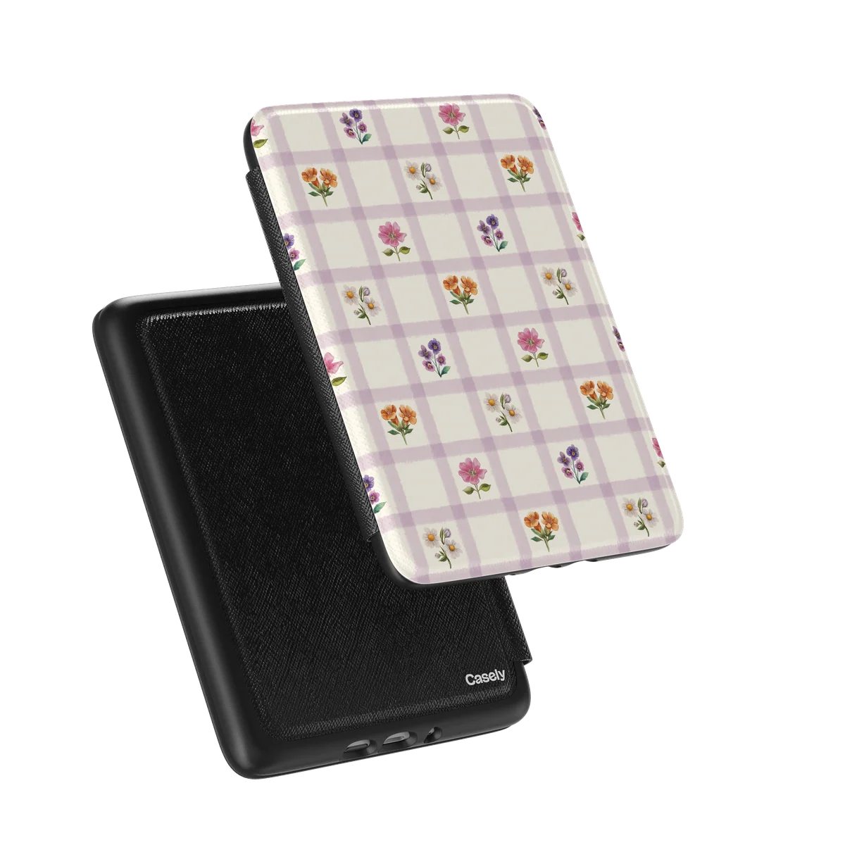 Meadow Check | Floral Gingham Kindle Case