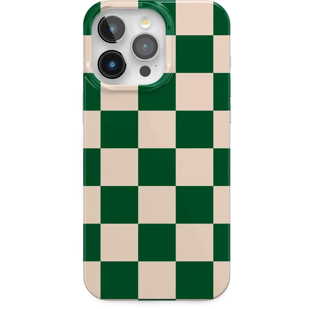 Fit Check | Green Checkerboard Case