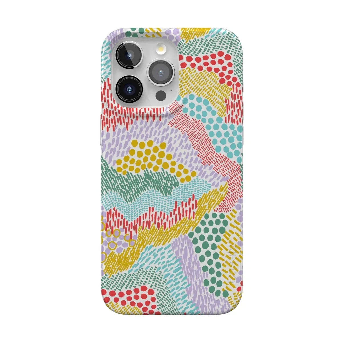 Color Me Happy | Pattern Colorblock Case