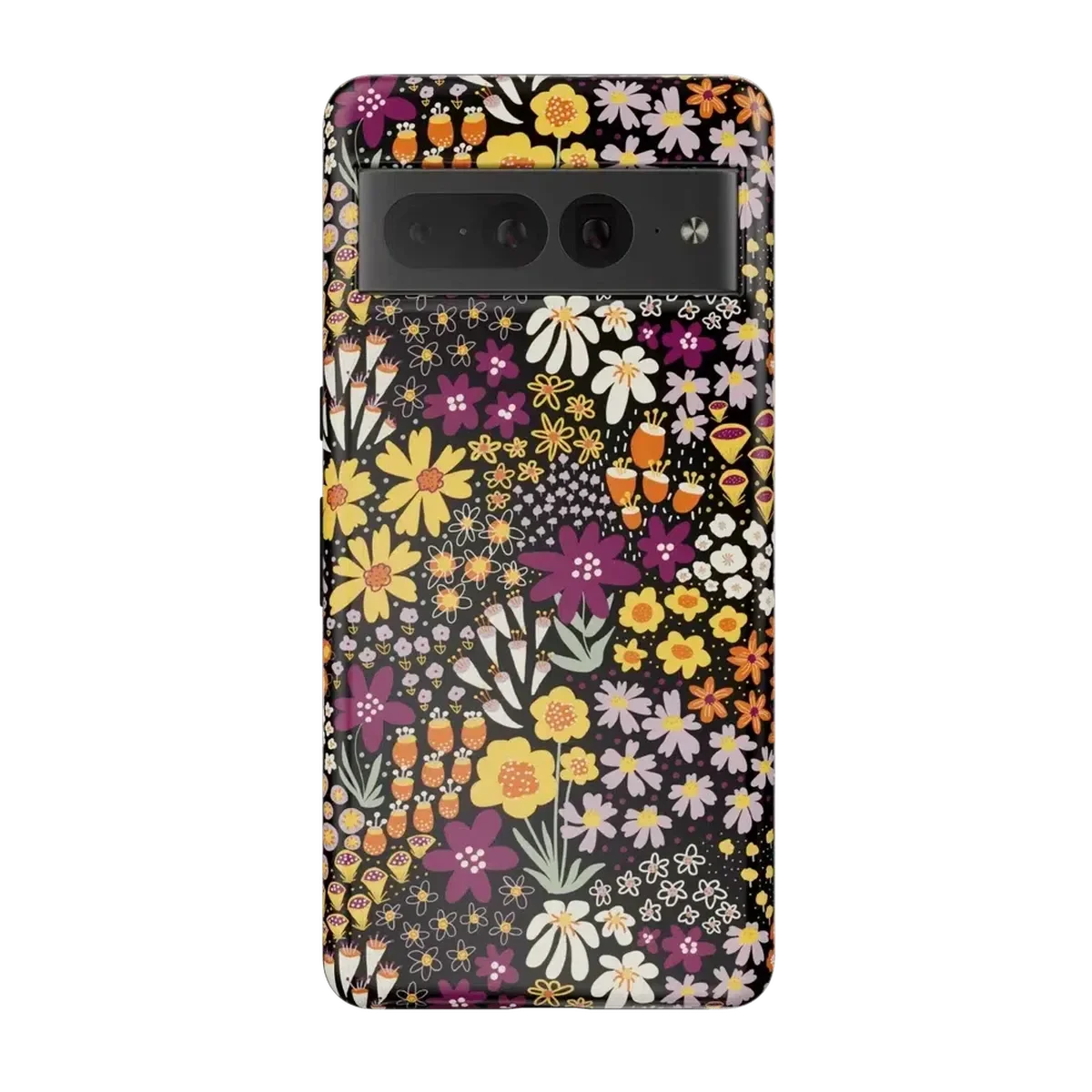 Falling for You | Plum Floral Google Pixel Case