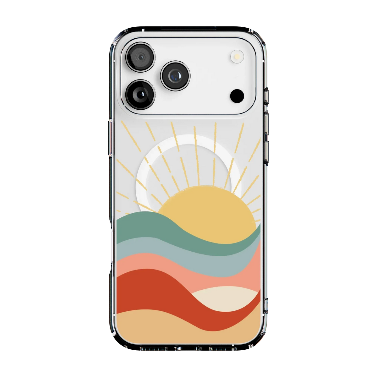 Here Comes the Sun | Colorblock Sunset Case