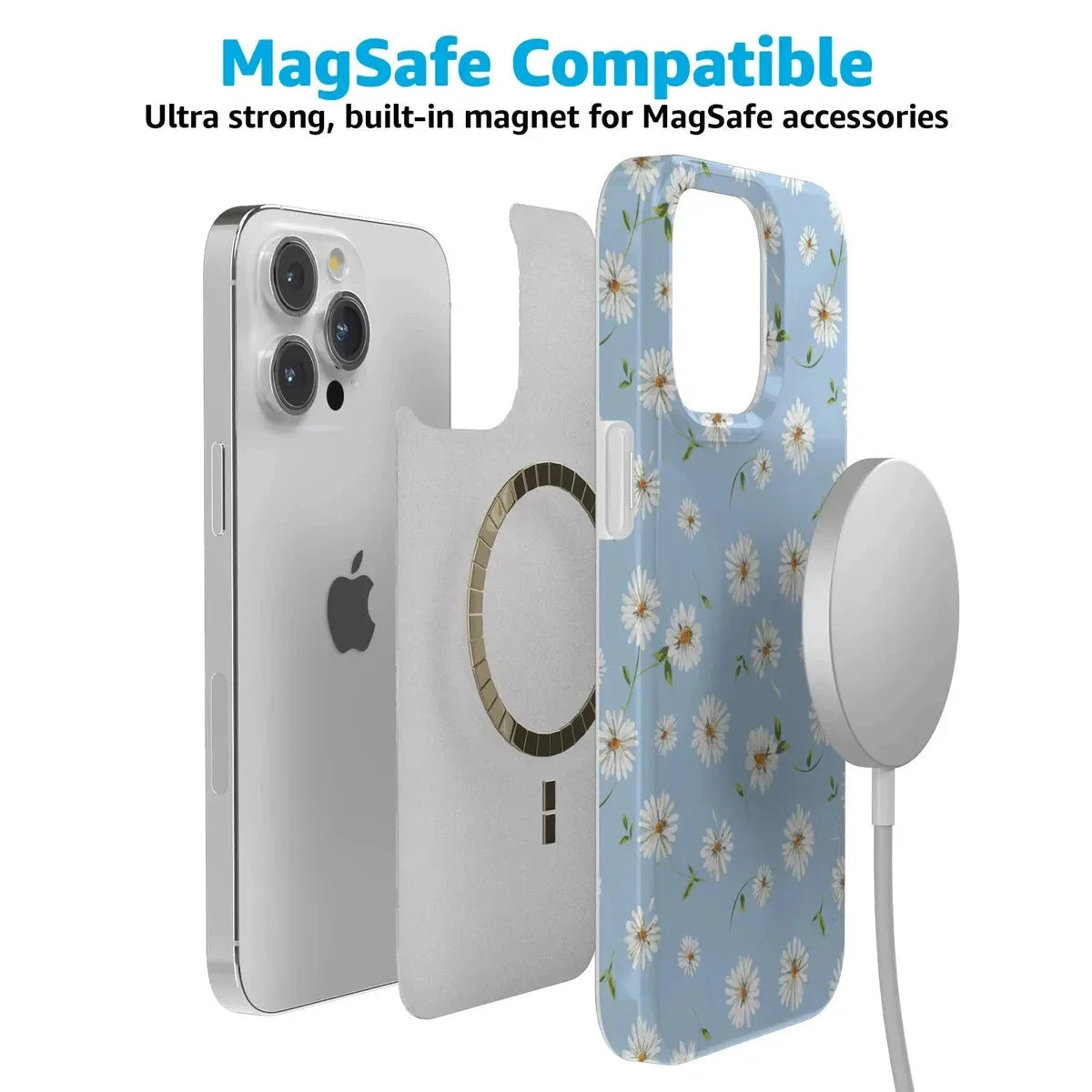Daisy Daydream | Baby Blue Floral Case