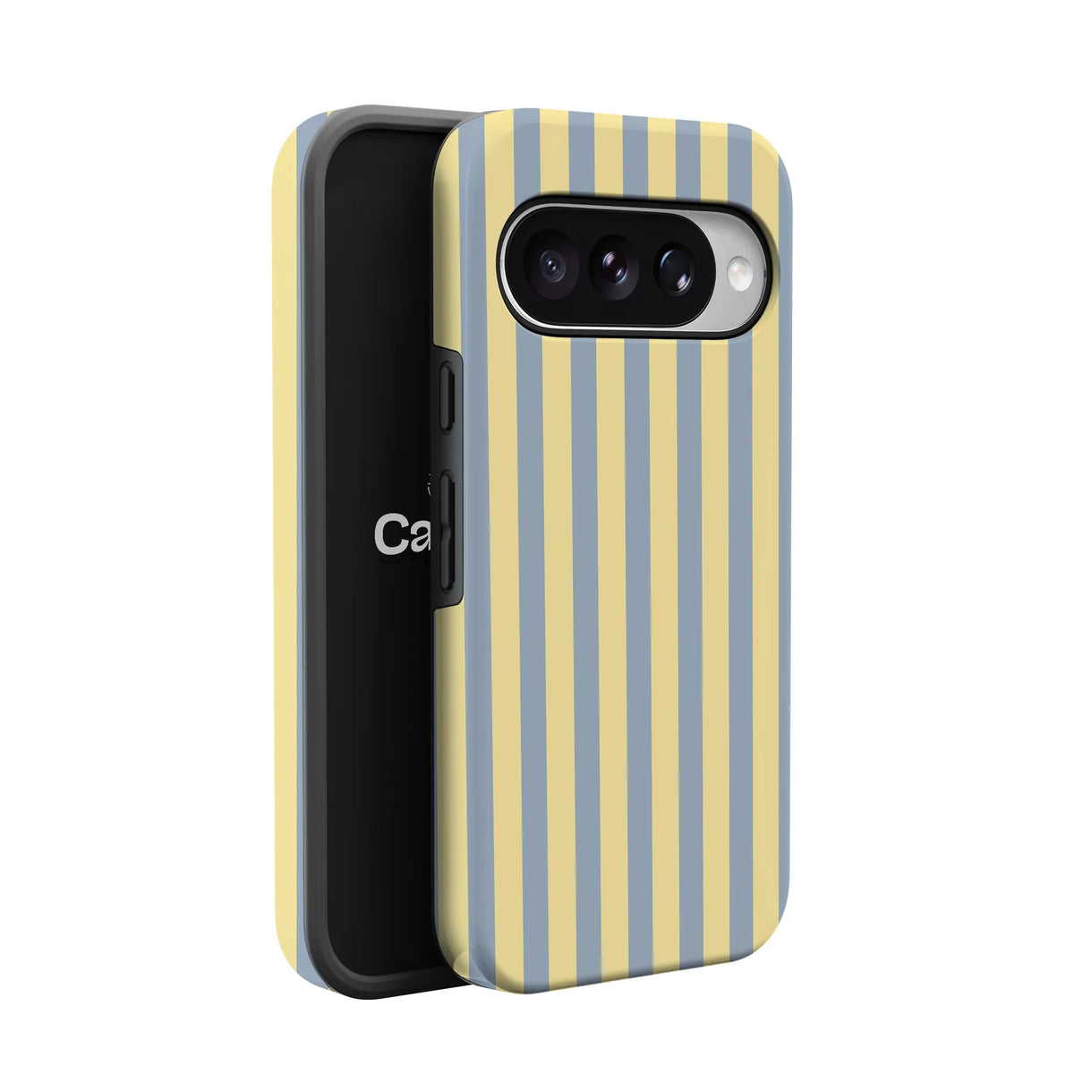 Coastline Stripes | Blue & Yellow Case