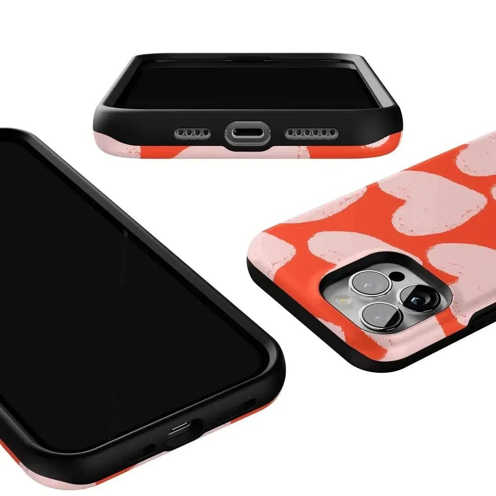 Love You More | Heart Doodle Case