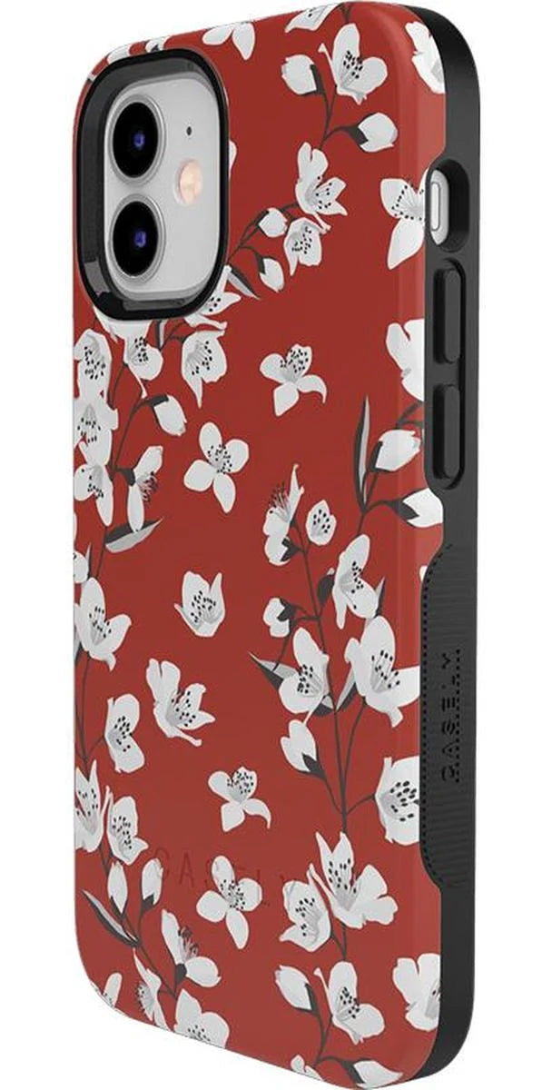 Floral Forest | Red Cherry Blossom Floral Case