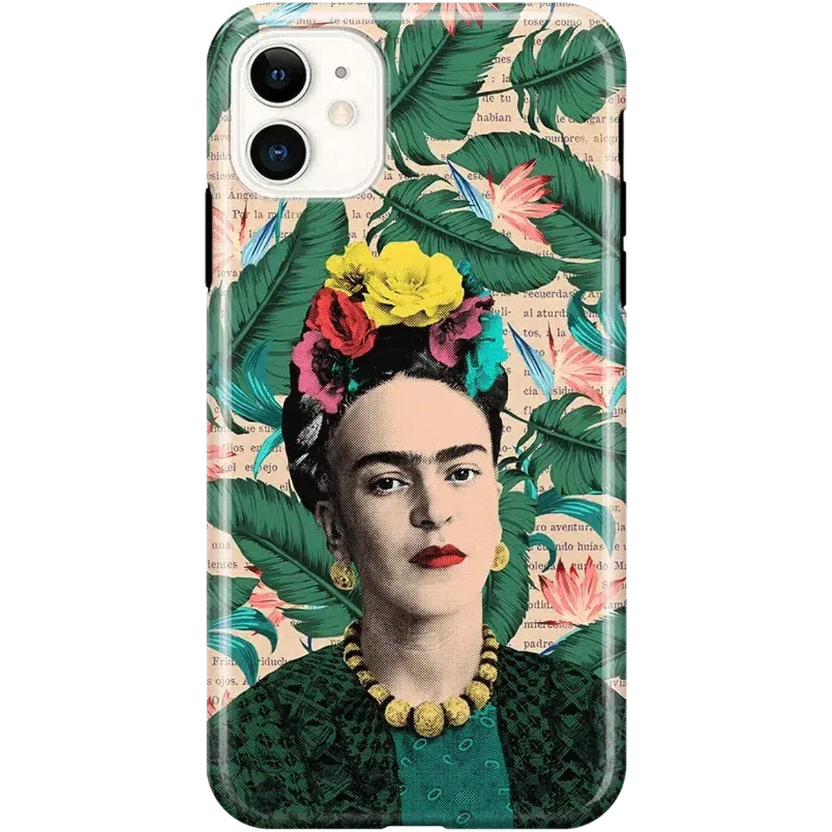 Find Your Muse | Frida Kahlo Portrait Floral Case