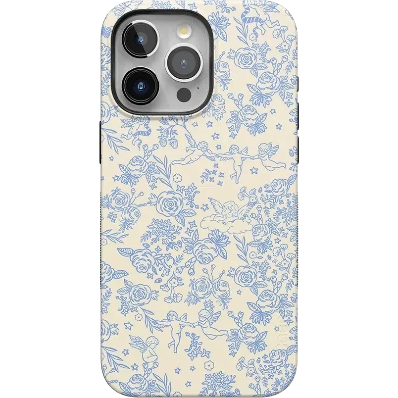 Cupid's Canvas | Periwinkle Floral Case