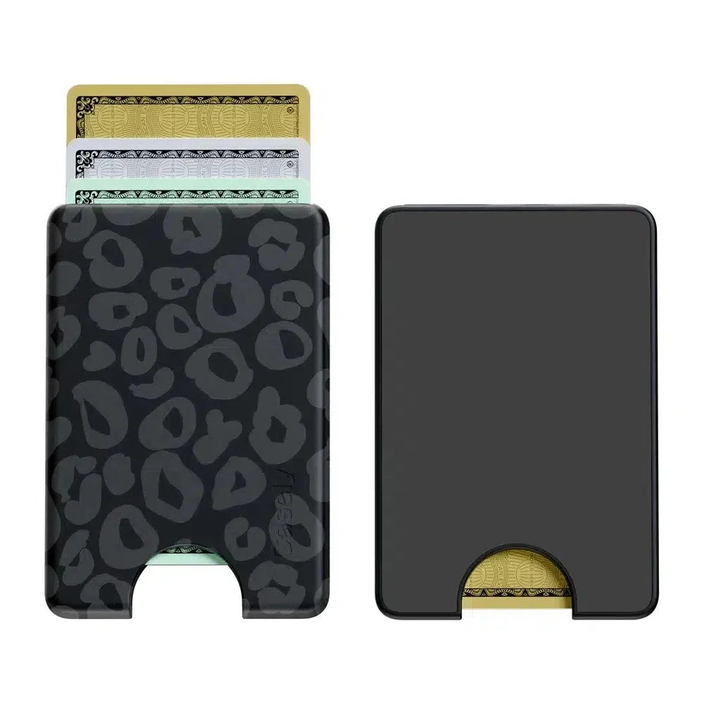 Into the Wild | Black Leopard MagWallet