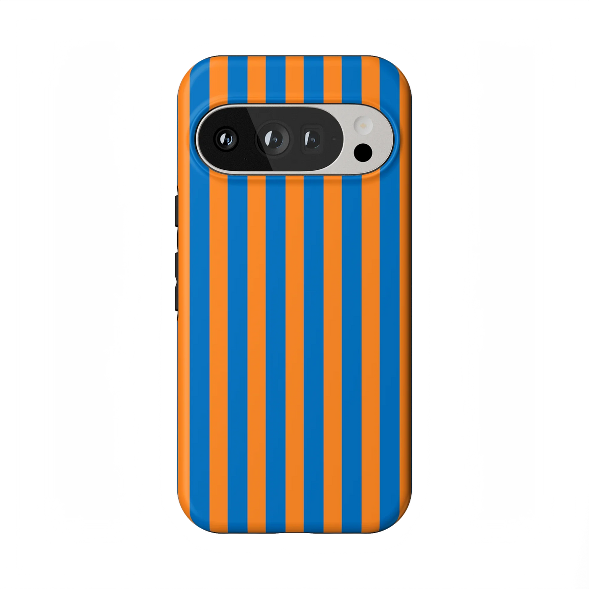 Go New York | Blue & Orange Stripes Case