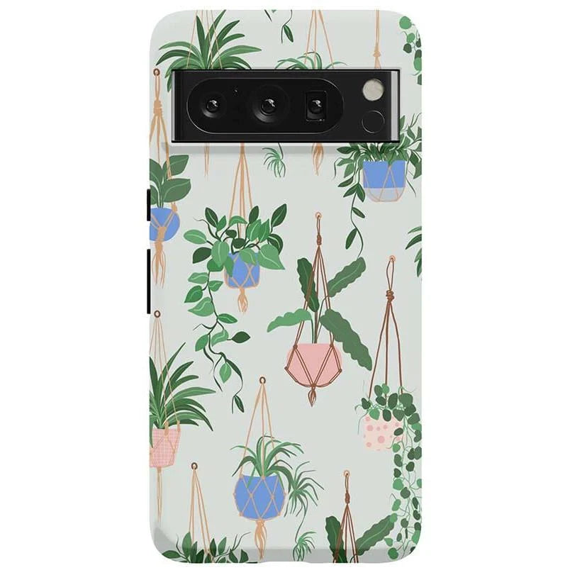 Hanging Around | Potted Plants Floral Google Pixel Case