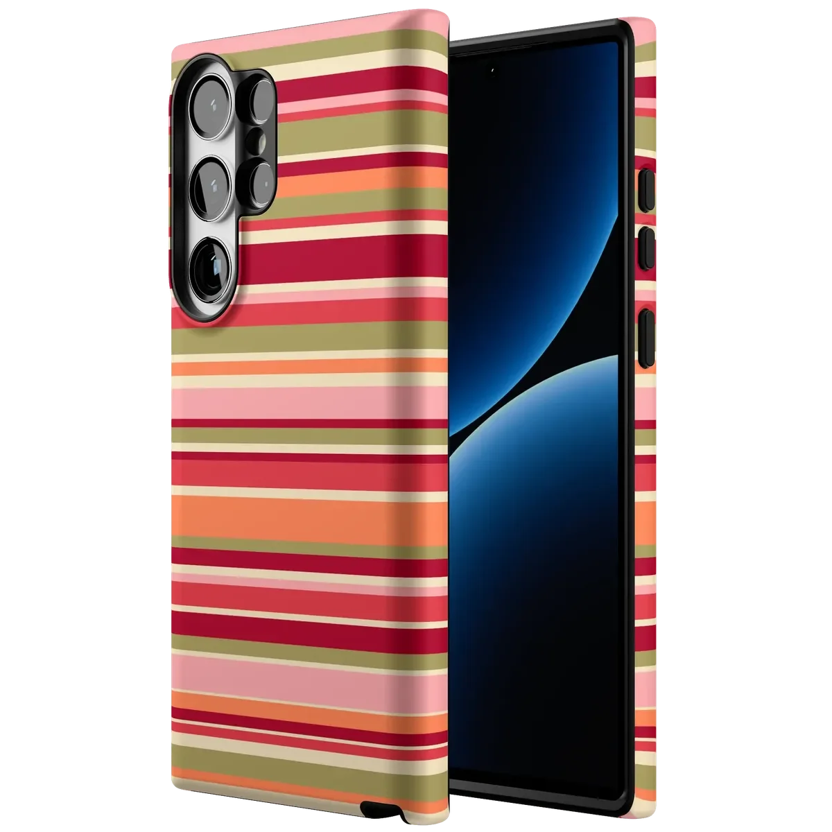 Citrus Stripes | Poolside Print Case