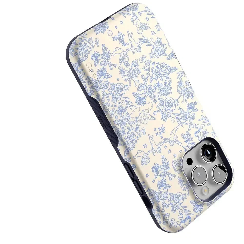 Cupid's Canvas | Periwinkle Floral Case