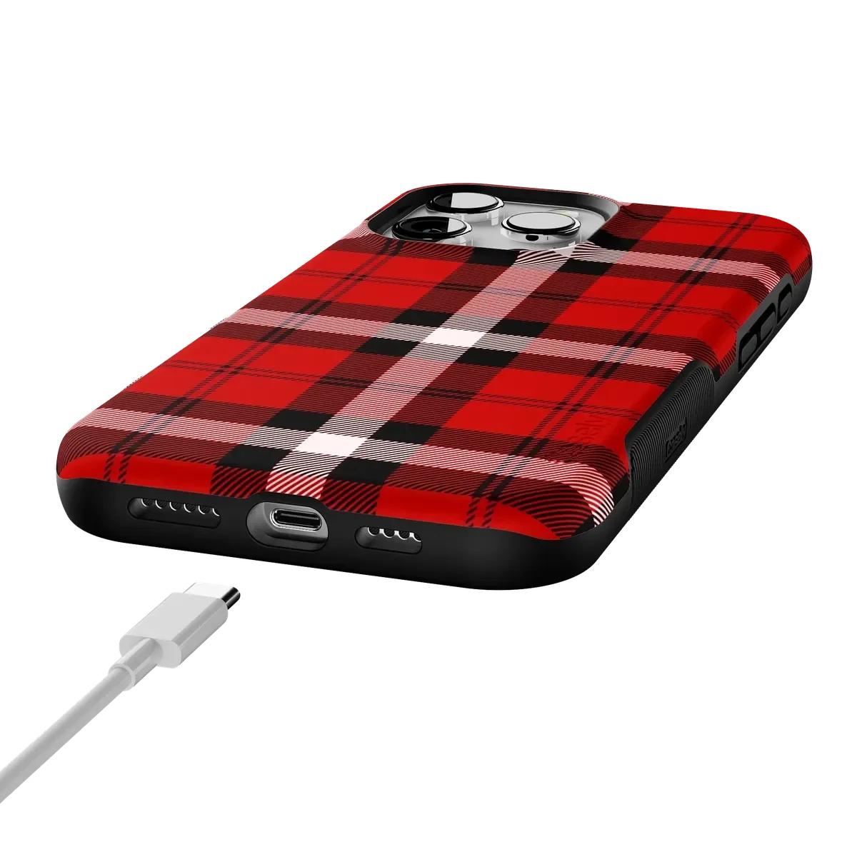 As if! | Red Plaid Case