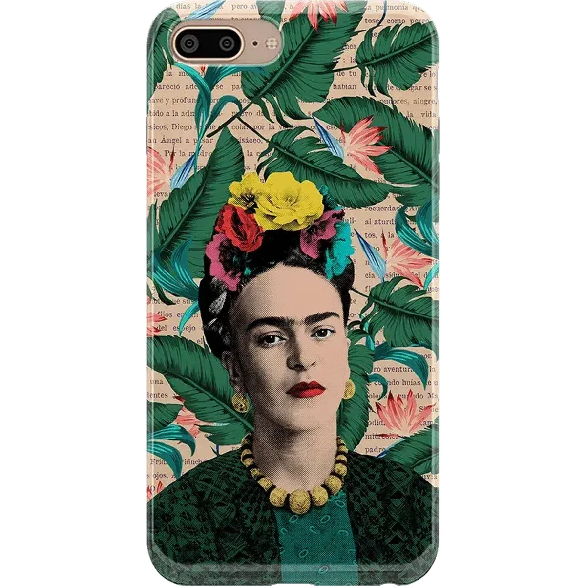 Find Your Muse | Frida Kahlo Portrait Floral Case
