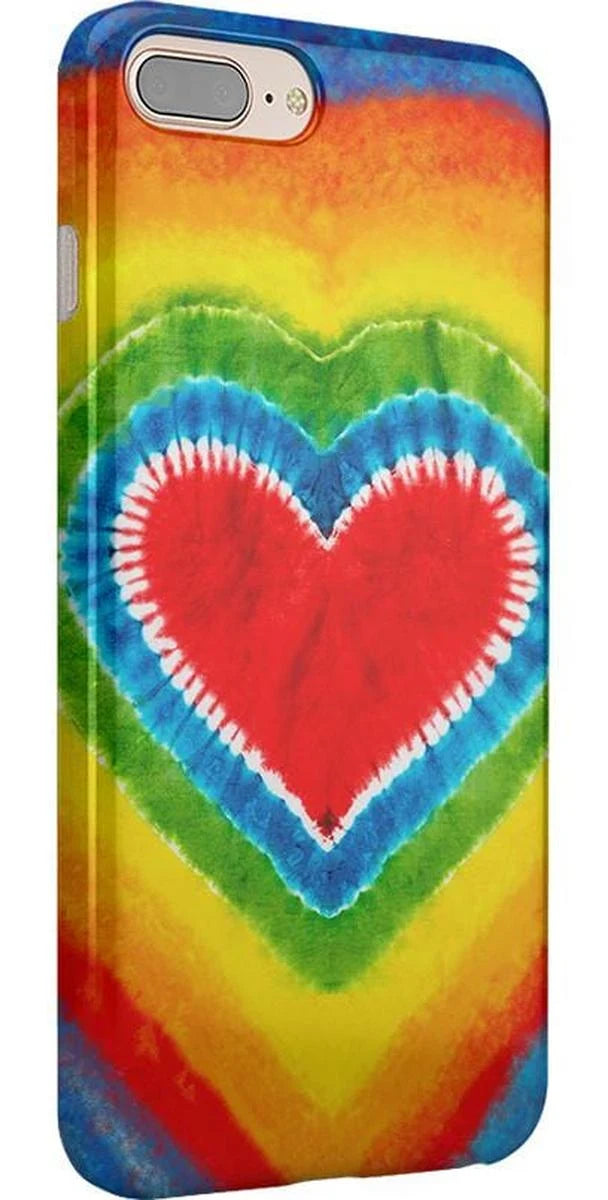 I Heart Tie Dye | Rainbow Heart Case