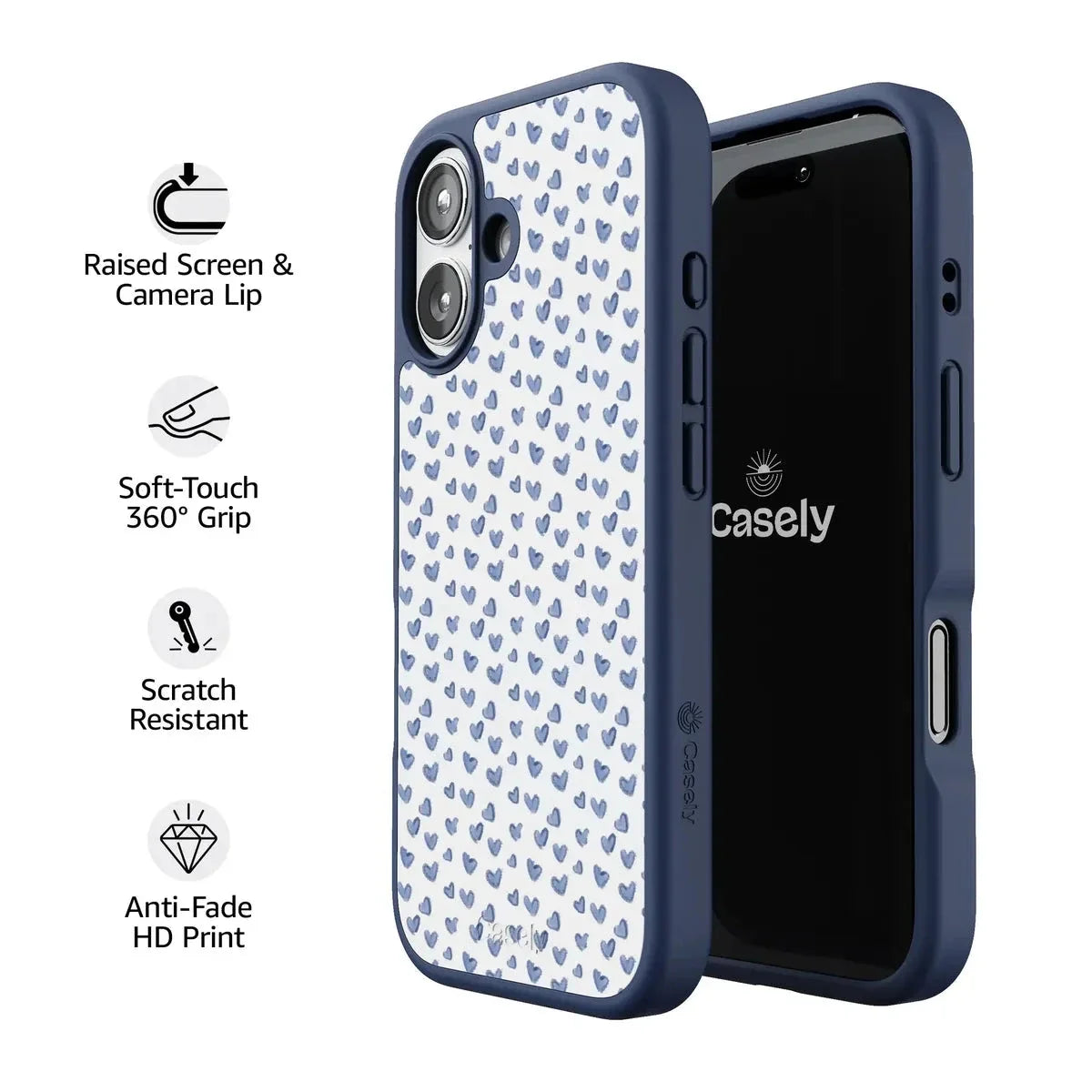 Lovebug | Blue Hearts Case