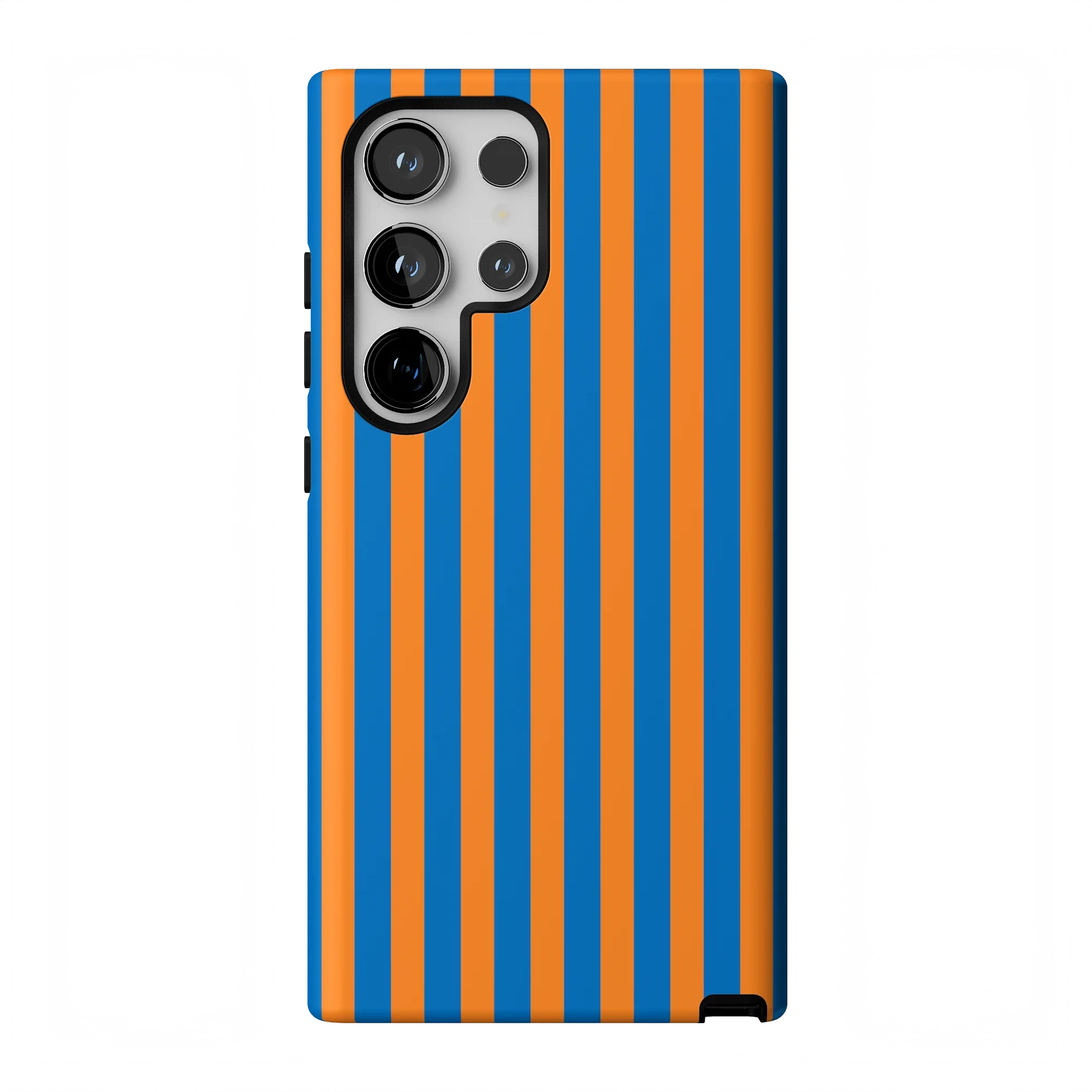 Go New York | Blue & Orange Stripes Case